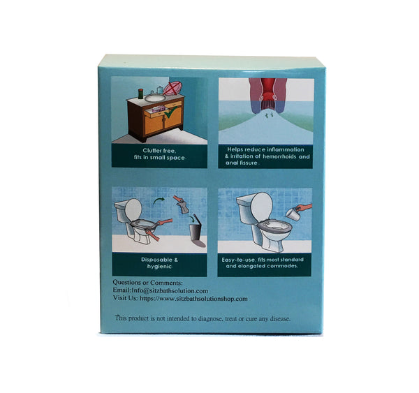 Disposable Sitz Bath, Ano-Sitz Bath