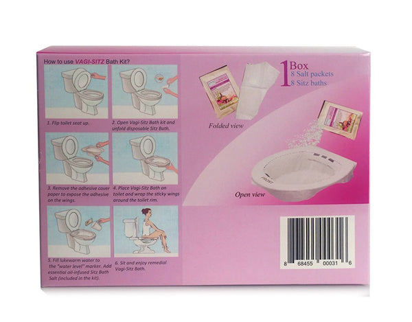 Bartholin's Cyst Vagi-Sitz Bath Kit